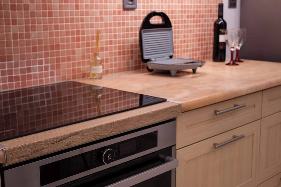 Modern fully equipped kitchen