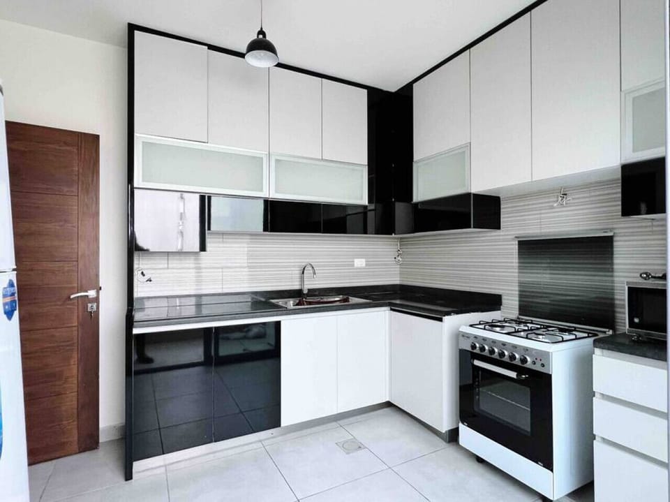 Fully functional kitchen setup offering everything you need for home-cooked meals.
