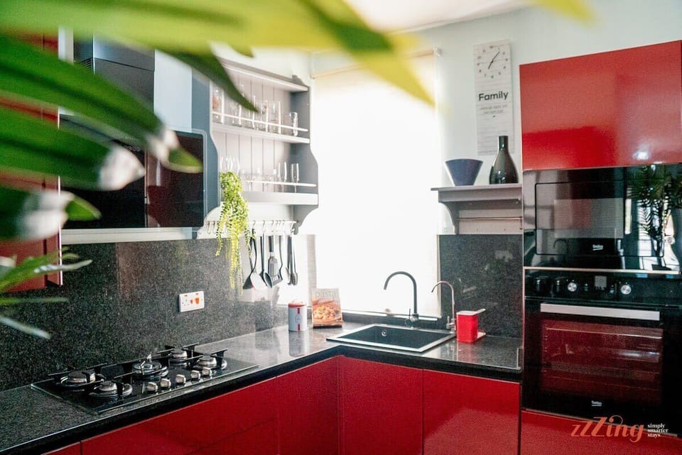 A Fully Equipped Kitchen