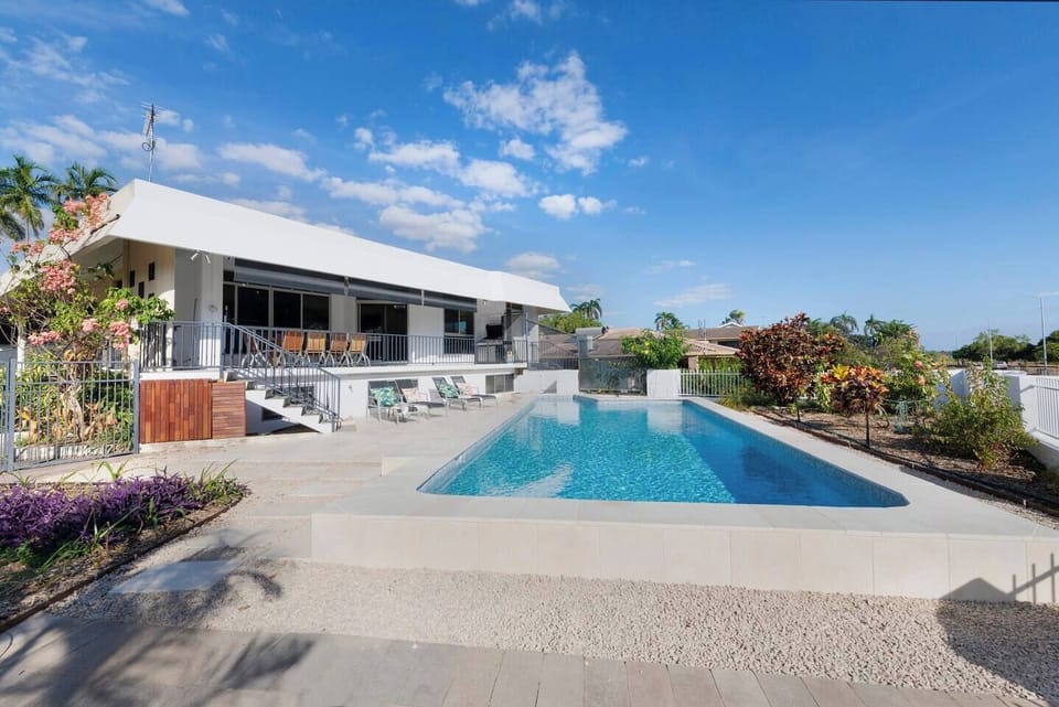Cool off in the sparkling swimming pool. This is an idyllic spot to relax after a day exploring the city and surrounds.