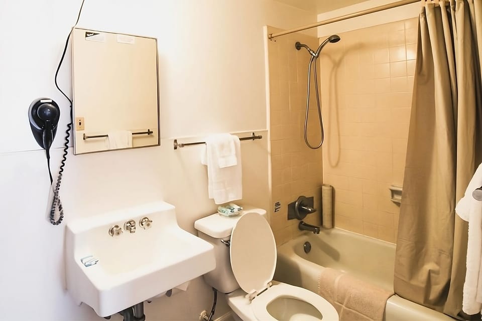 Bathroom with all essentials needed