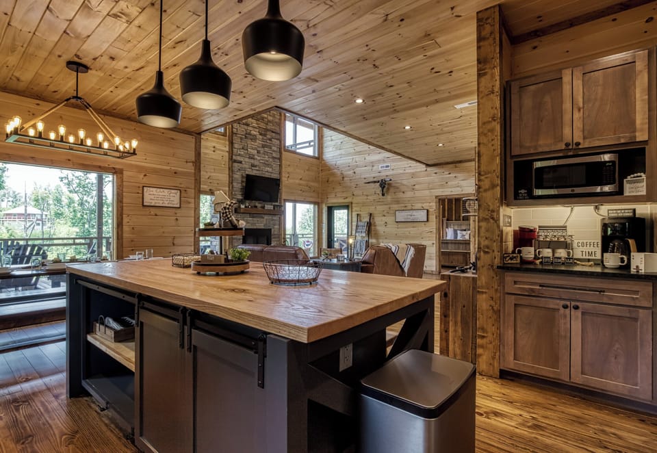 Open concept Kitchen/Dining/Great Room where everyone can hang out together