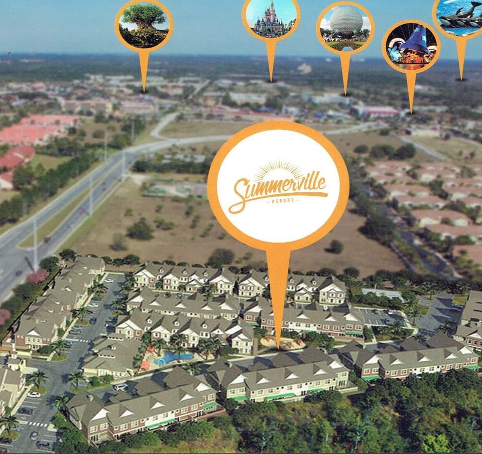 Just minutes from Disney and a block away from Walmart Supercenter. 