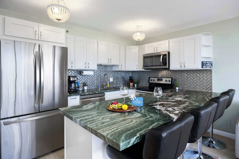 Prepare your favorite meals in your fully equipped kitchen.