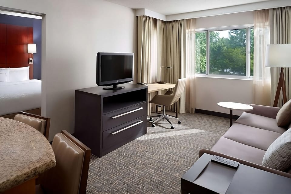 Relax in the lounge with plenty of space to recharge.