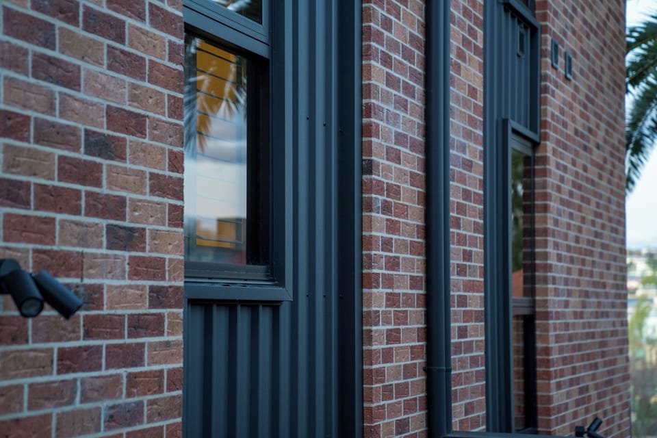 Stunning exterior elements