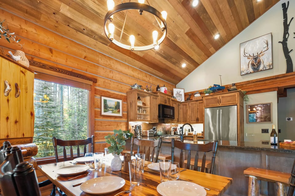 Open concept for great family time.