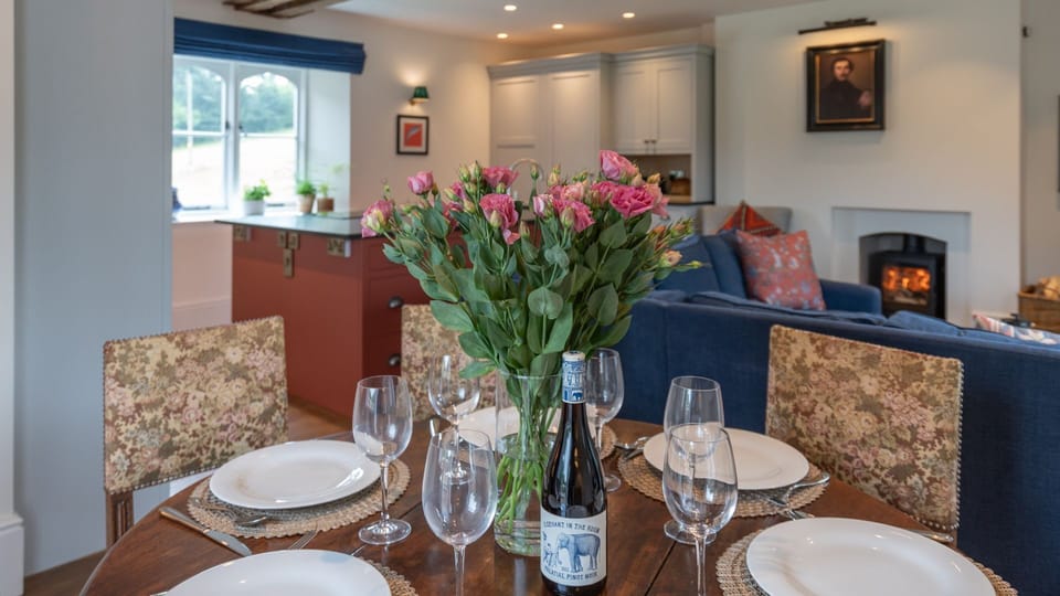Dining Area, Lower Lodge Gatehouse at Kentchurch, Bolthole Retreats