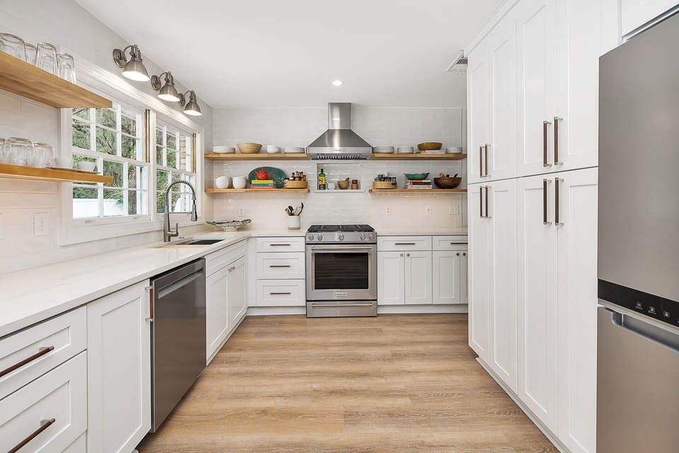 Large new gas range 