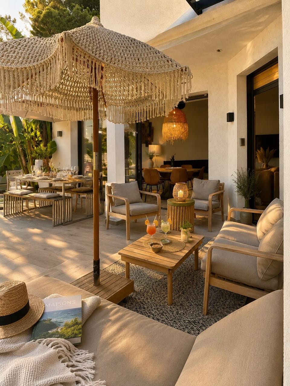 Outdoor dining