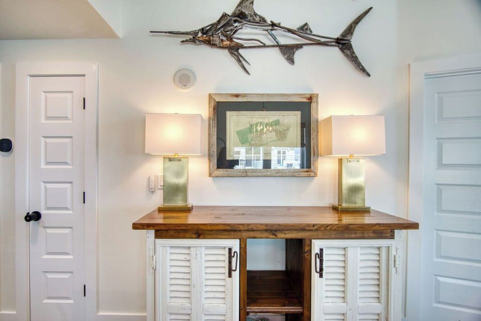 Beautiful serving area near the dining table
