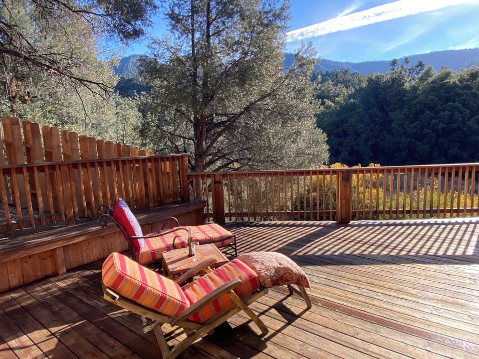 Wrap around deck