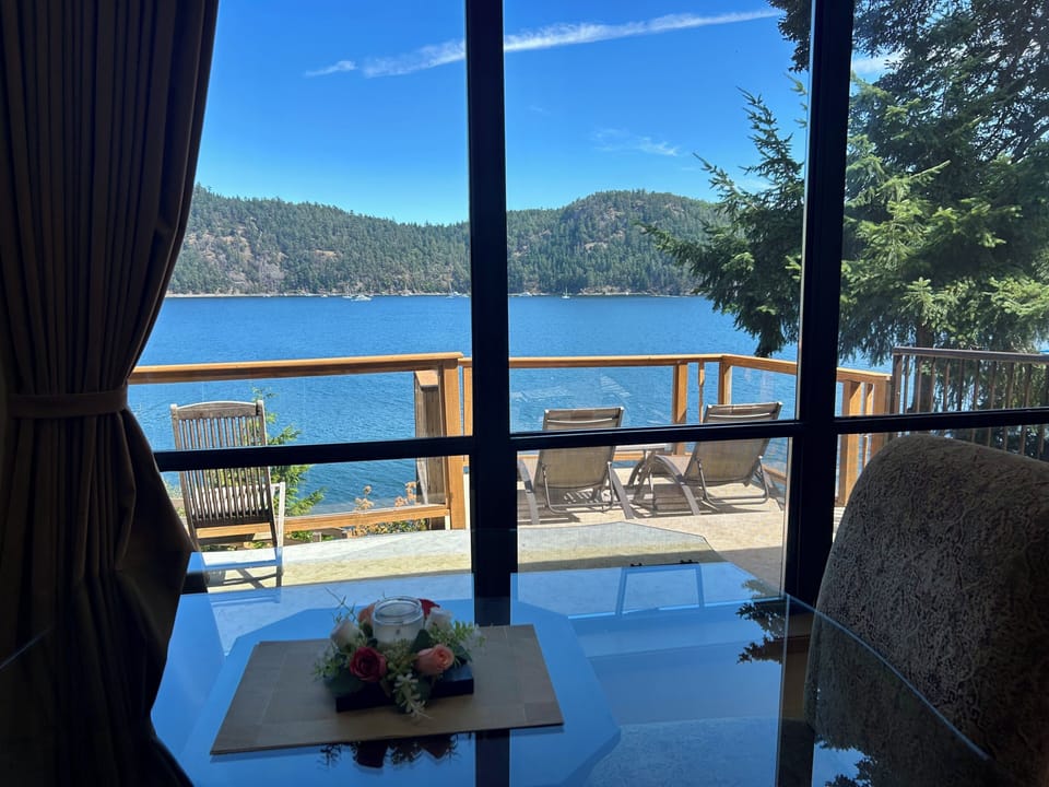 Enjoy beautiful harbour views right from the comfort of your living room.