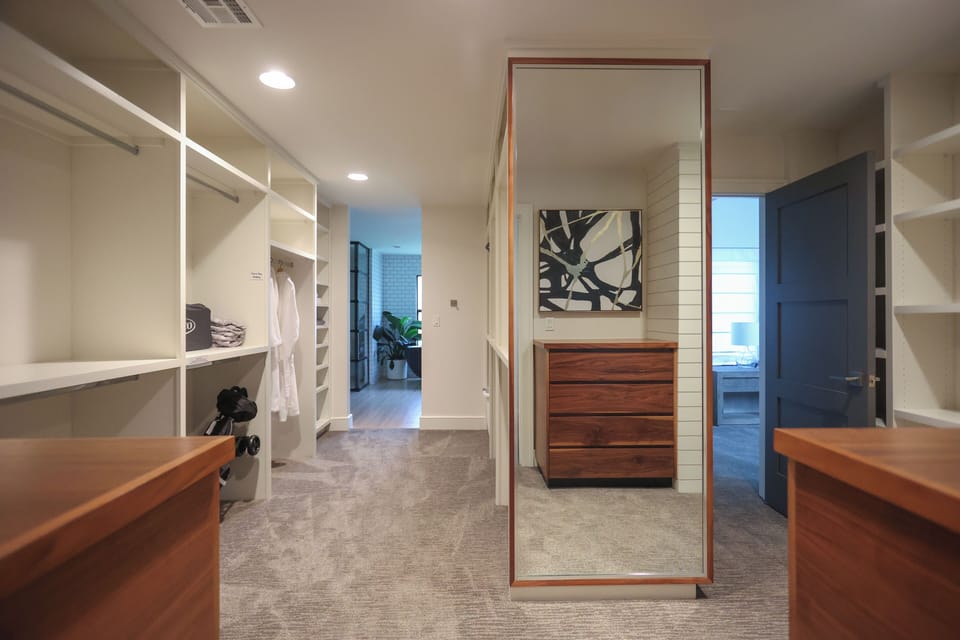 Master closet