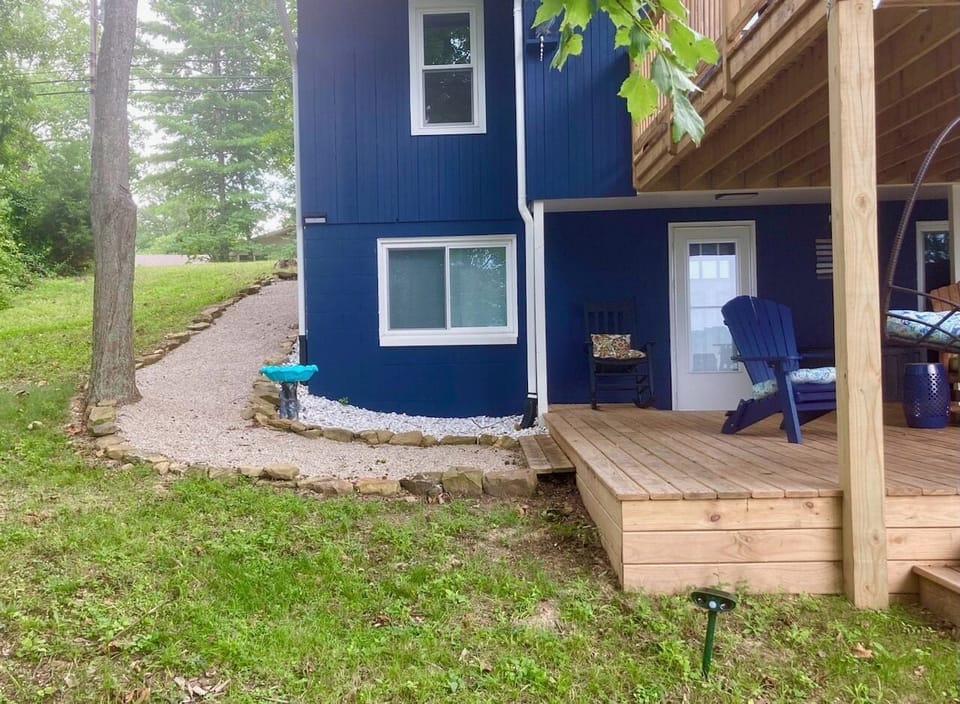 Private entrance  for your rental.