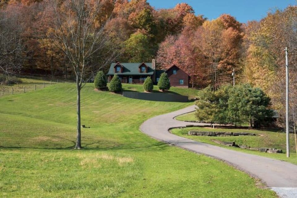 Our cabin in fall! 