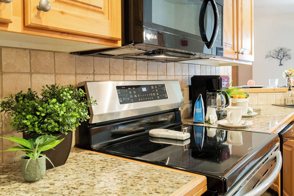 Electric 4 burner stove top