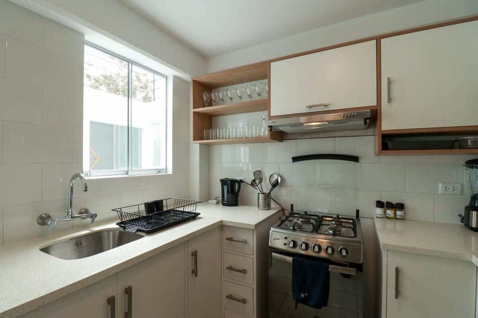 Kitchen with essentials