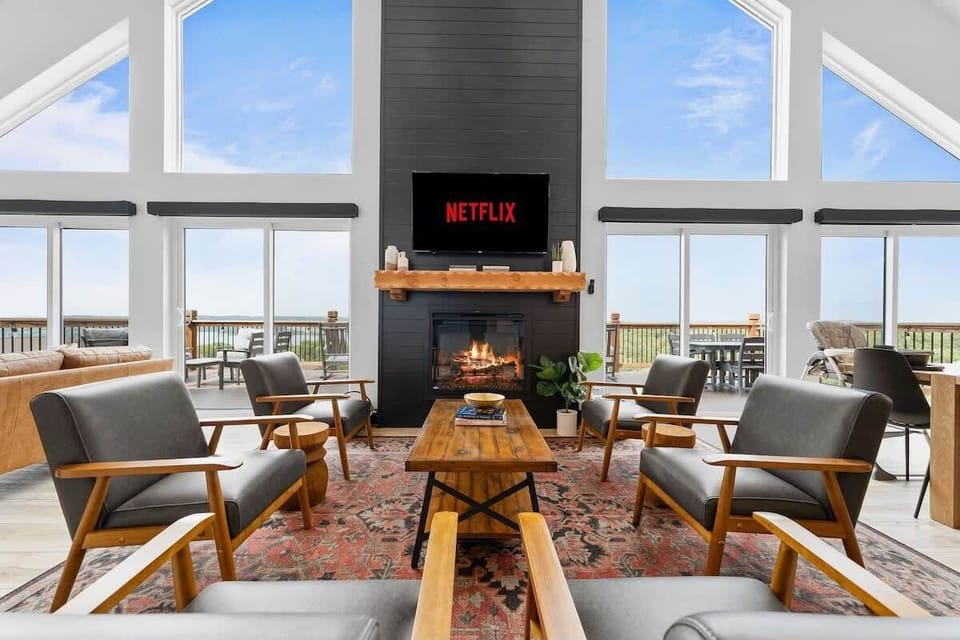 Tastefully designed and SPACIOUS living areas with plenty of seating and gathering spots for your entire family!