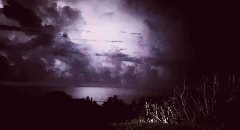 Evening Storm from the Terrace
