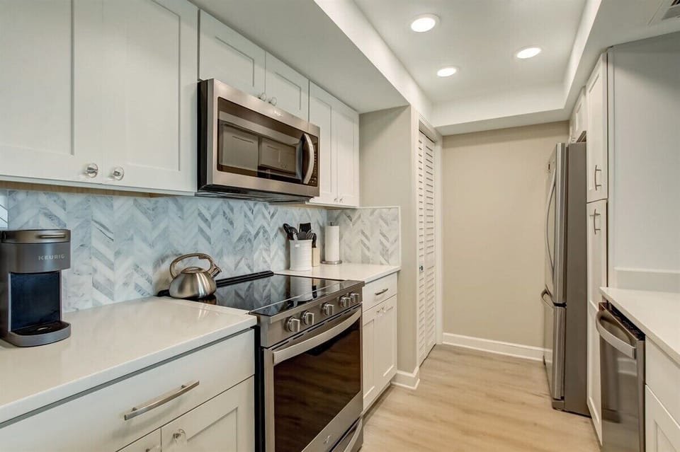 Updated Kitchen with Quartz Countertops