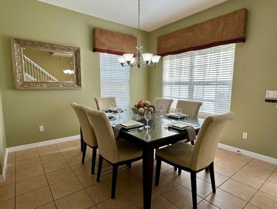 Comfortable Dining Room seating