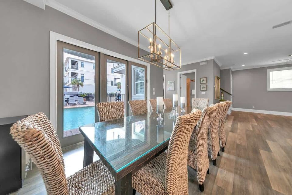 Beautiful Family Style Dining Area