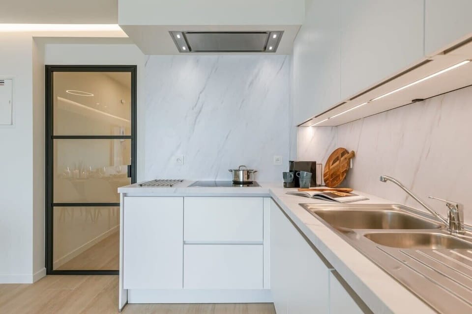 Modern kitchen with all amenities