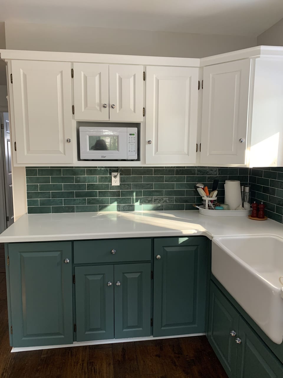 Fabulous work space with everything you'll need to prepare wonderful meals.