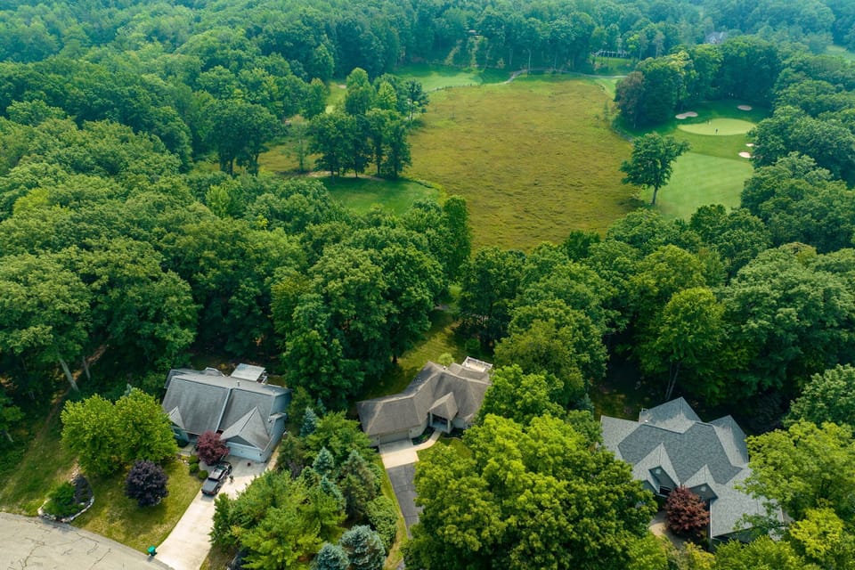 looking out to St. Ives golf course