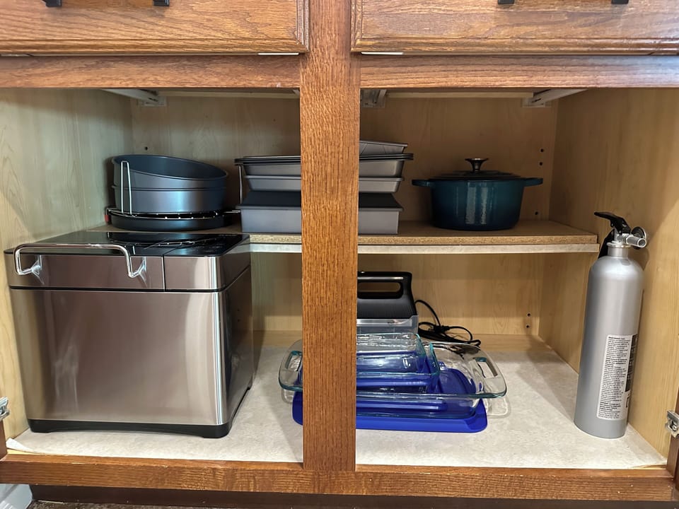Bread maker and plenty of baking pans