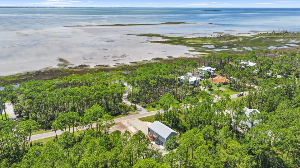 Aerial view of Cape Casa