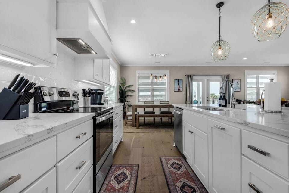 Spacious chef’s kitchen designed for comfort and connection