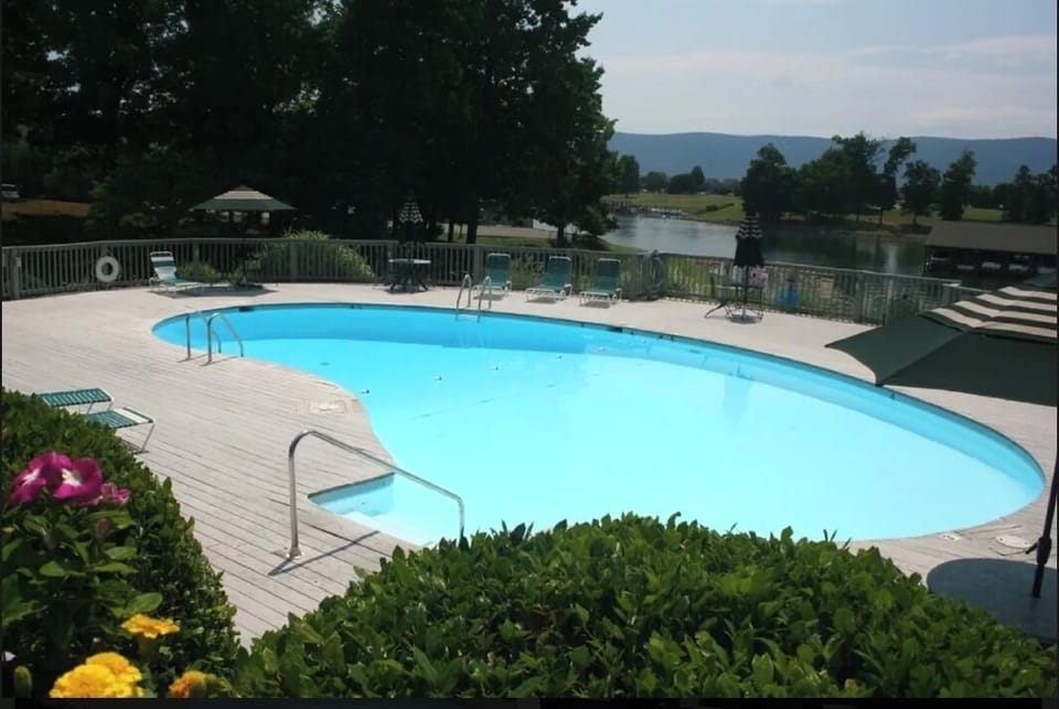 Heated pool at Highland Conference Center