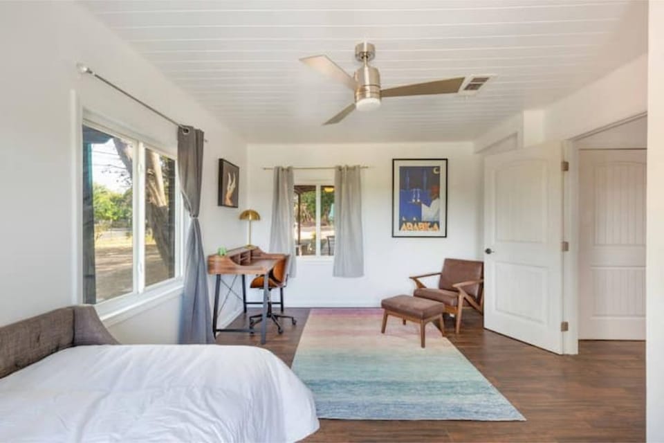 Lots of natural light for working at your laptop or reading a book in the lounge