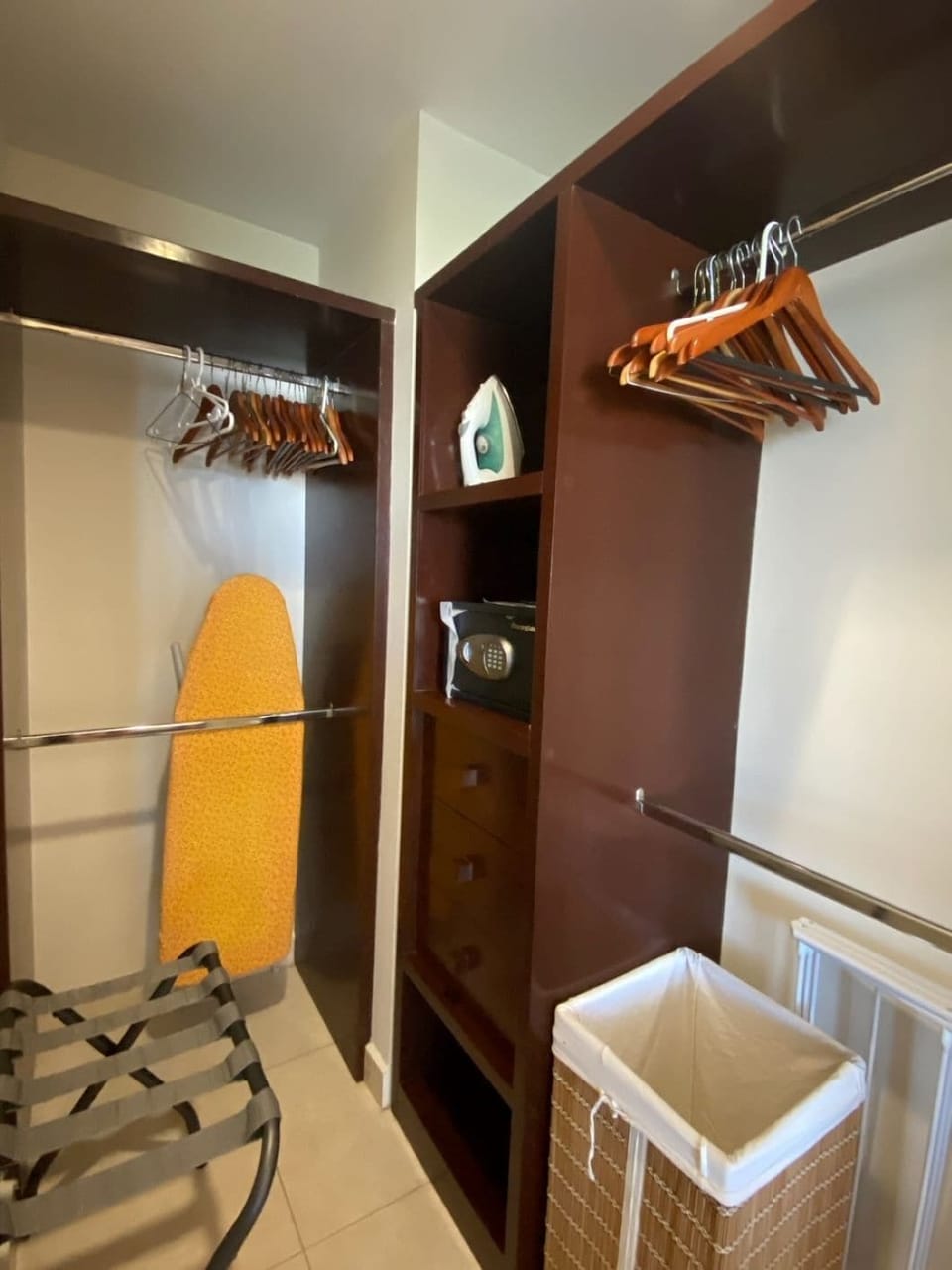 Main bedroom closet
