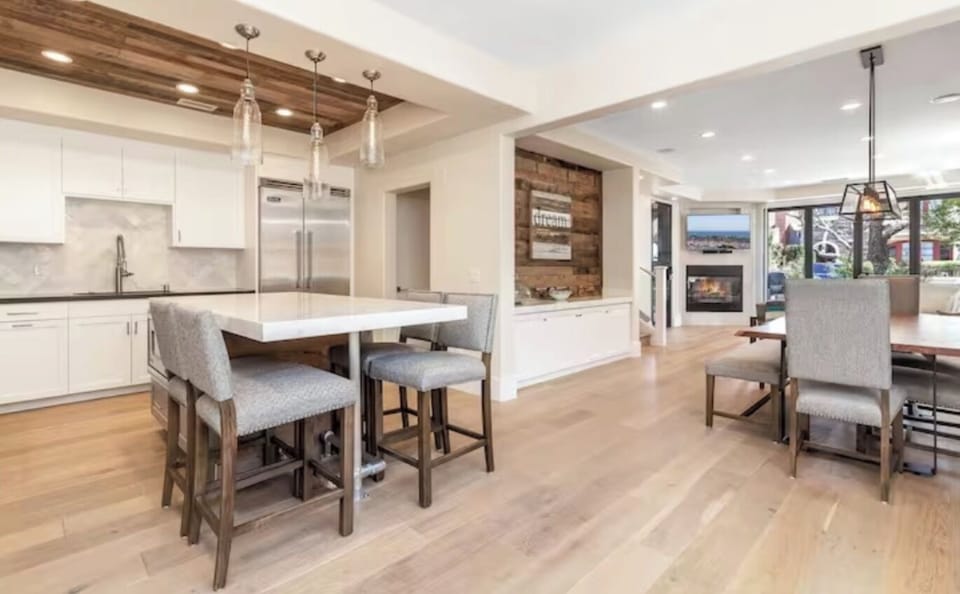 Open Kitchen and Dining Room