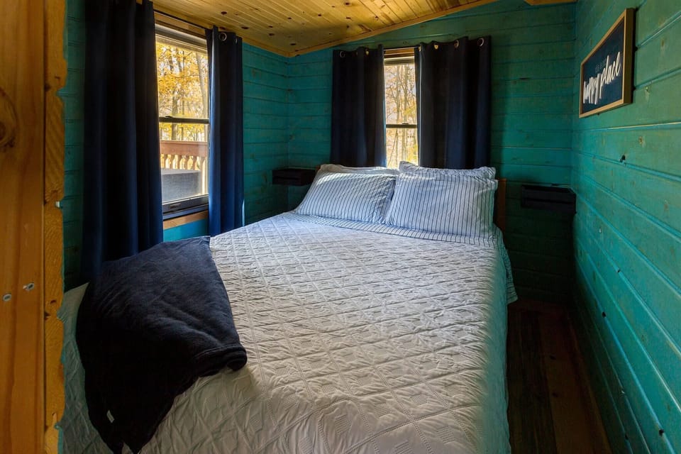 Bedroom two with full bed.