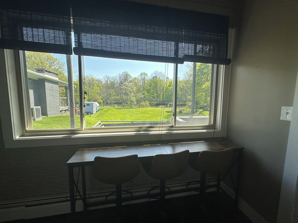 View from the breakfast nook 