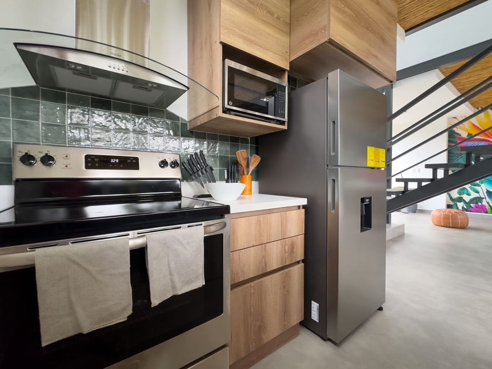 Fully equipped kitchen 