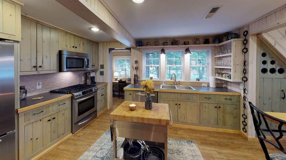 Kitchen in large house