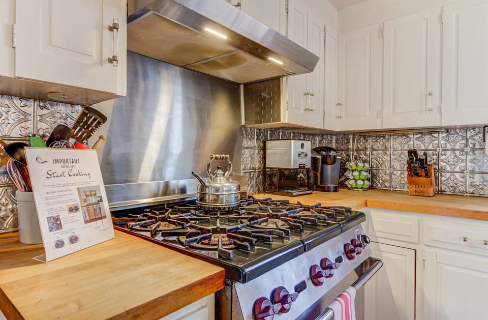 Wolf stove and coffee options