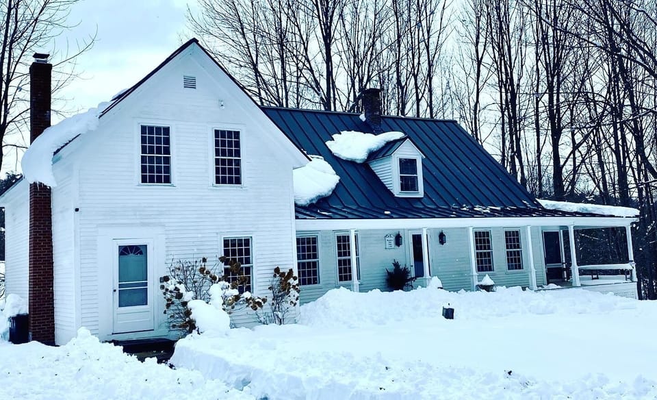 Meadow's End Farm in the winter (2022)