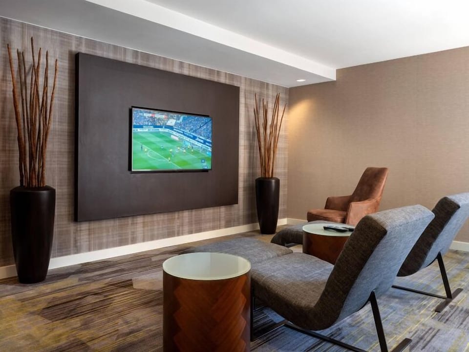 Kick back and stream your favorites in a quiet lounge.