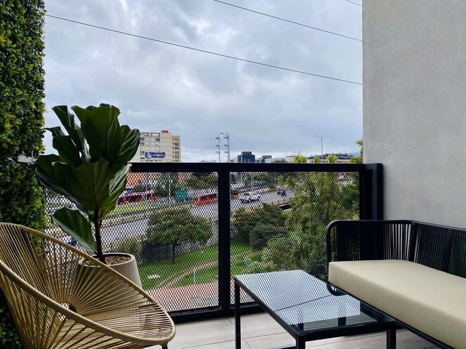 Unique balcony