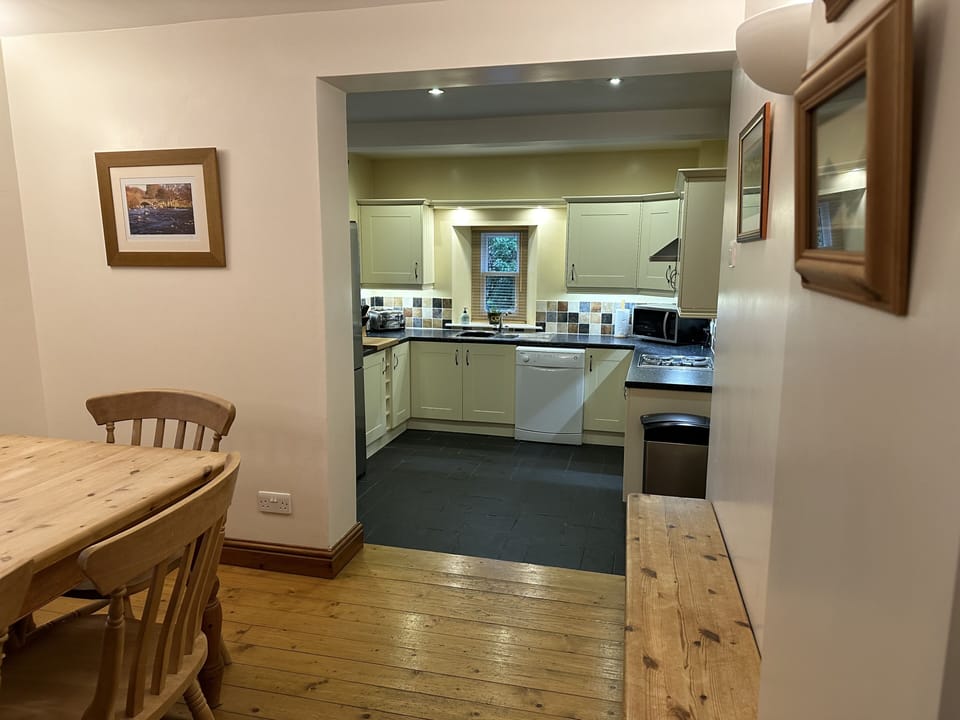 Kitchen from breakfast room