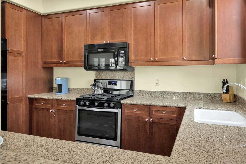 Kitchen View of cabinets