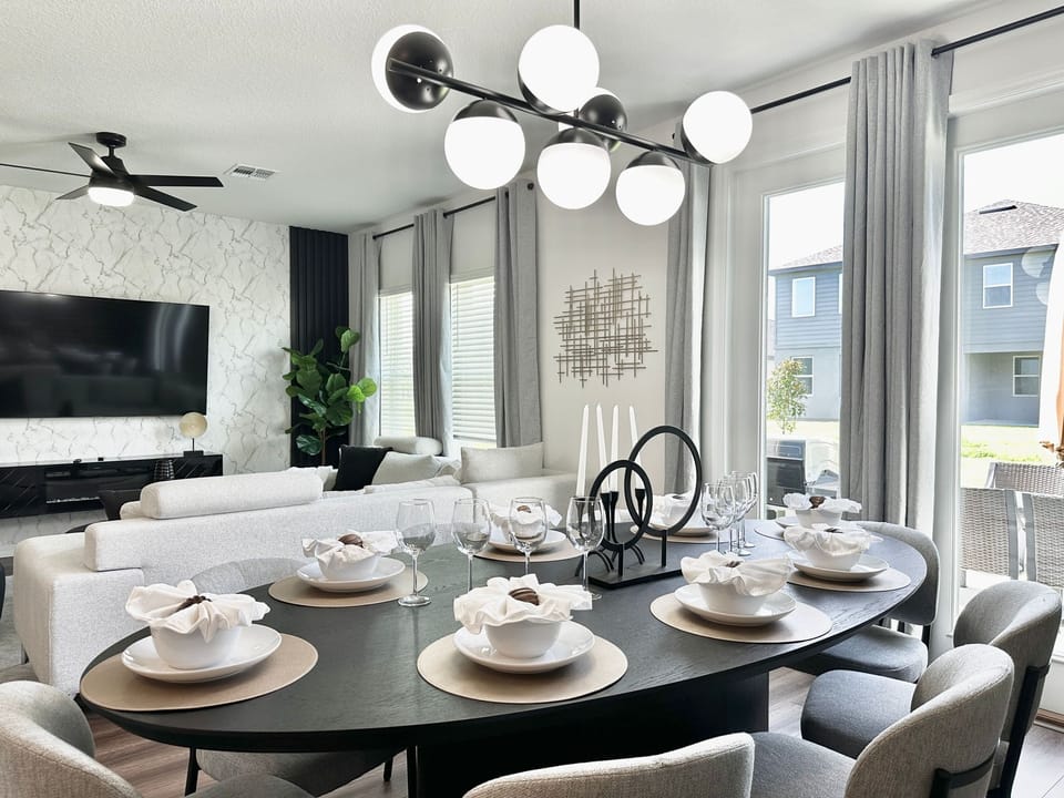 dining room area