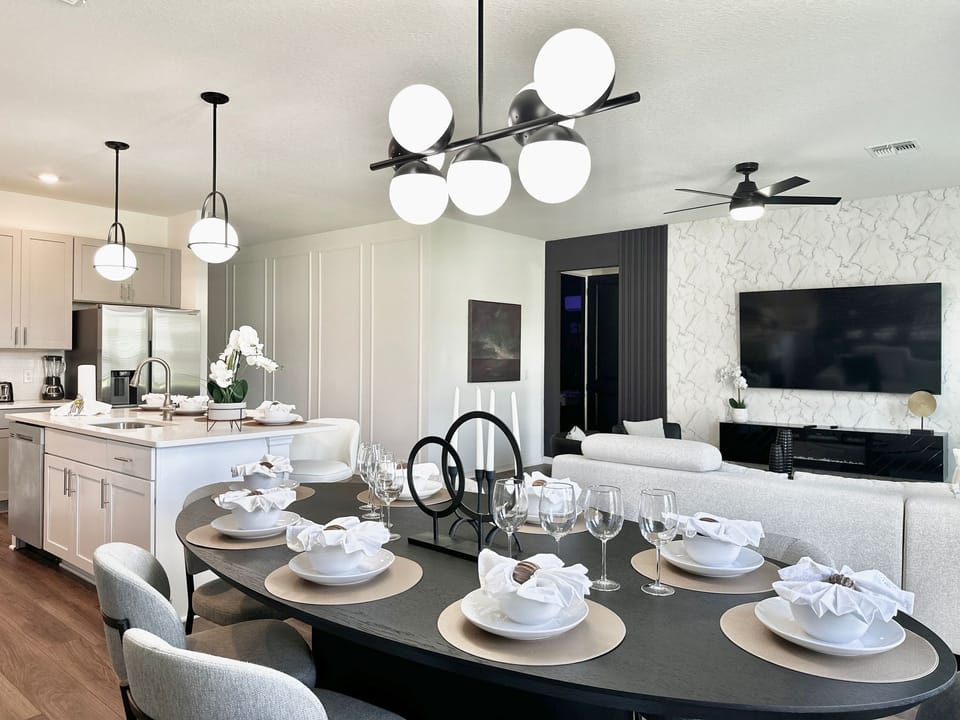 dining room area