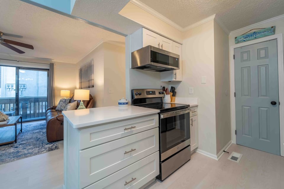 P2 kitchen and living area